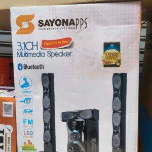 SAYONA (SHT-1204BT)3.1 CH SUBWOOFER SYSTEM TALLBOY SPEAKERS