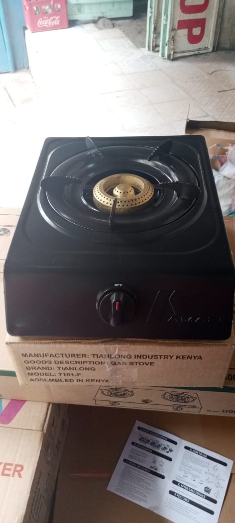 AMAZE AUTO IGNITION SINGLE BURNER TABLE TOP GAS COOKER