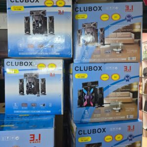 3.1 CH CLUBOX 1200W HOME THEATRE SPEAKER SYSTEM WITH REMOTE CONTROL