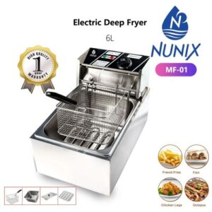 6 L NUNIX (MF-01) SINGLE ELECTRIC DEEP FRYER