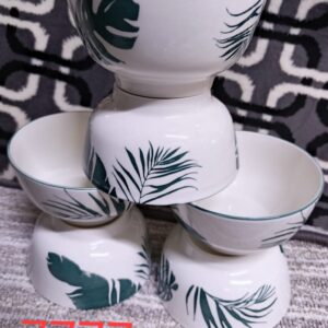 6 PCS SET OF CERAMIC BOWLS