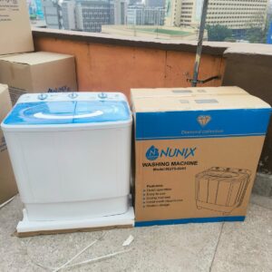NUNIX 7.5 KG SEMI-AUTOMATIC TWIN TUB WASHING MACHINE
