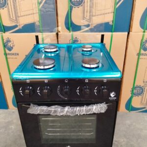 50 * 55CM  EUROKEN FULL GAS  FREE STANDING  COOKER WITH ELECTRIC OVEN