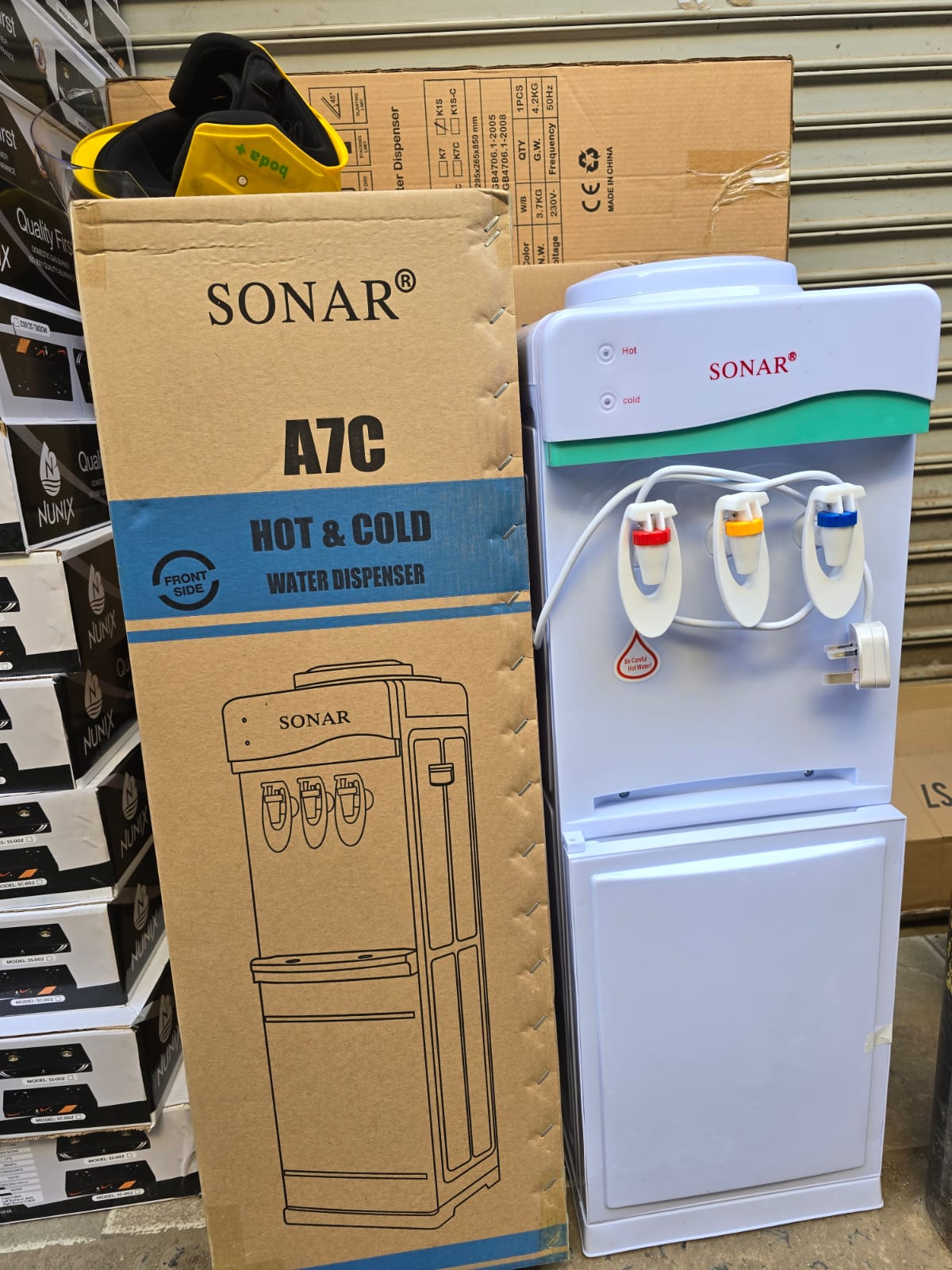 SONAR (SR-A7C)HOT, NORMAL & COLD FREE STANDING WATER DISPENSER