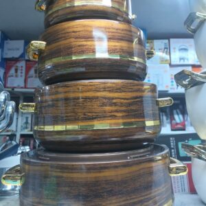 4 PCS SET OF STARWOOD INSULATED HOTPOTS