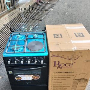 ROCH 3G+1E JET STANDING COOKER WITH ELECTRIC OVEN