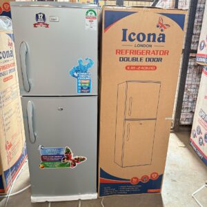 ICONA  225 L DOUBLE DOOR REFRIGERATOR  WITH HANDLE