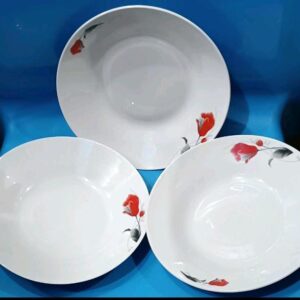 12 PCS SET OF 8 " KAULO CERAMIC PLATES