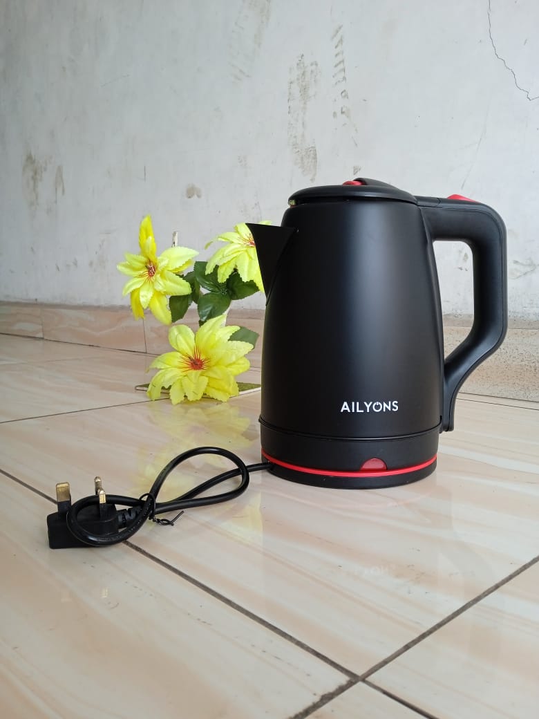 2.2 L AILYONS ELECTRIC KETTLE - BLACK