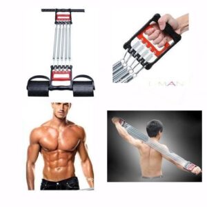 CHEST PULL WITH TUMMY TRIMMER