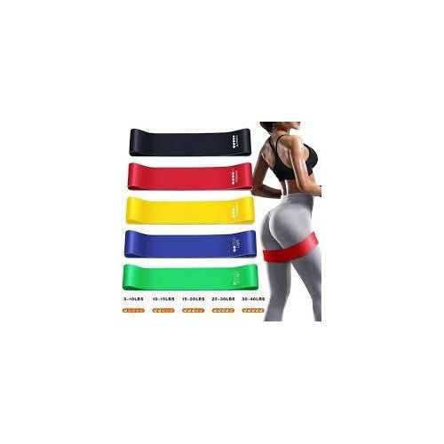 5 PCS RESISTANCE BANDS