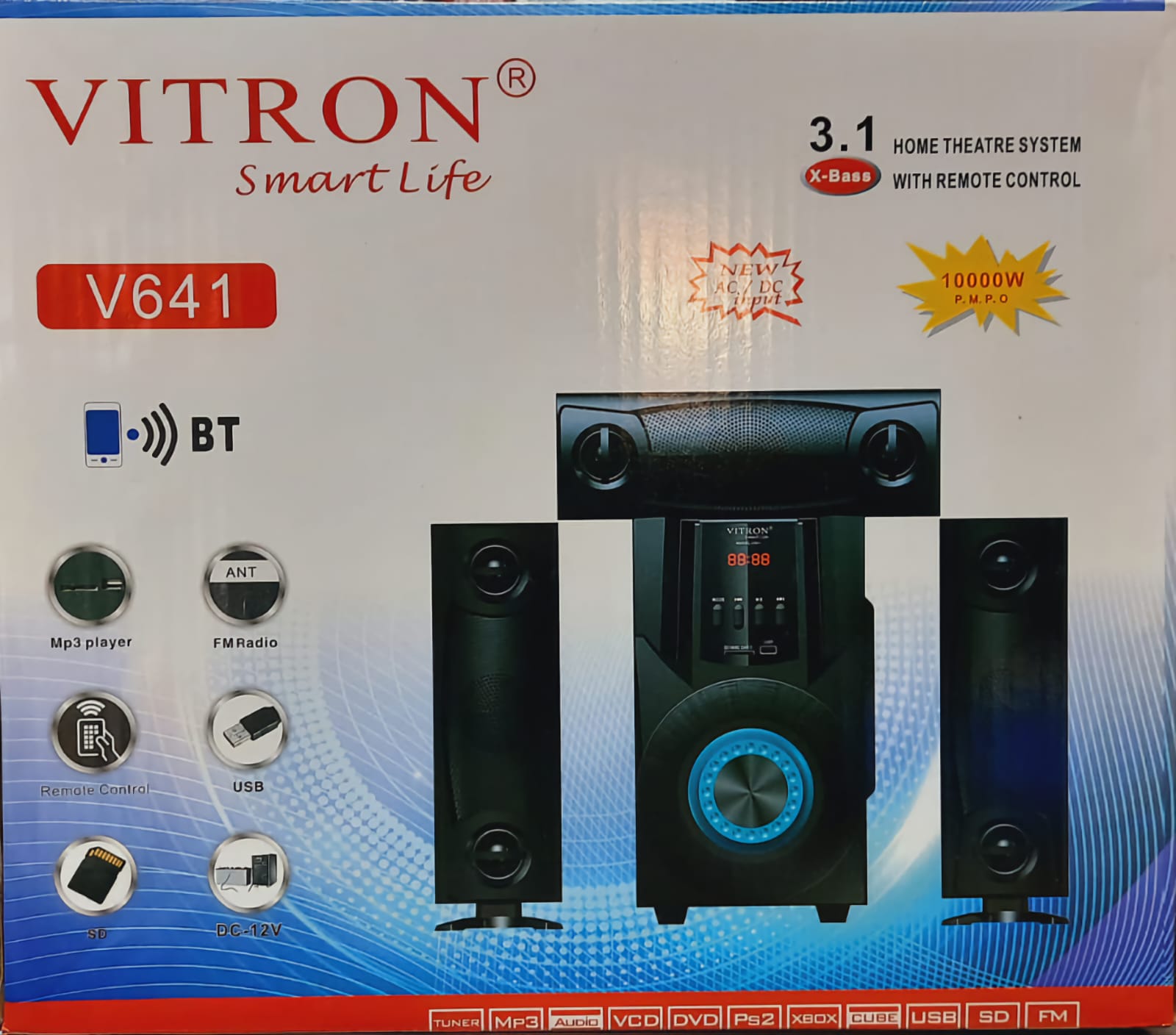 VITRON V641 MULTIMEDIA SPEAKER SYSTEM