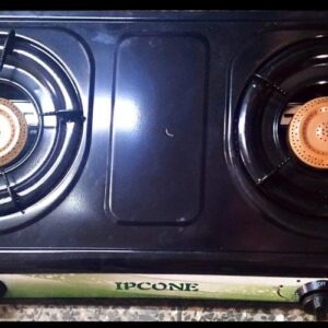 IPCONE 2 BURNER STAINLESS TABLE TOP COOKER