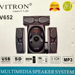 VITRON V652 3.1 CH HOME THEATRE SPEAKER YSTEM