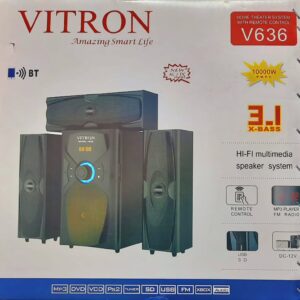 VITRON V636 2.1 CH MULTIMEDIA SPEAKER SYSTEM