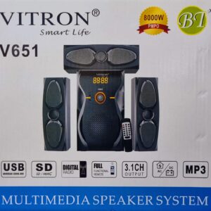 VITRON (V651) 3.1 CH HOME THEATRE SPEAKER SYSTEM