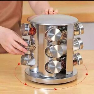 13 IN 1 ELEGANT ROTATING SPICE CAROUSEL