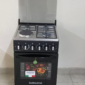 50*55 GLOBALSTAR JET 3G+1E STANDING COOKER WITH ELECTRIC OVEN