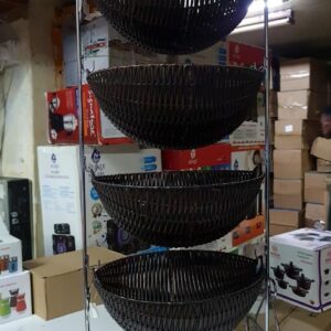 4 LAYER STRONG BAMBOO LIKE FRUIT RACK