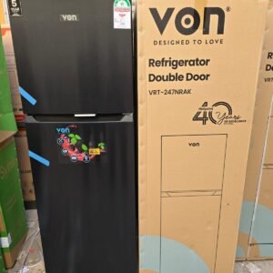 VON 247 L NO FROST DOUBLE DOOR REFRIGERATOR