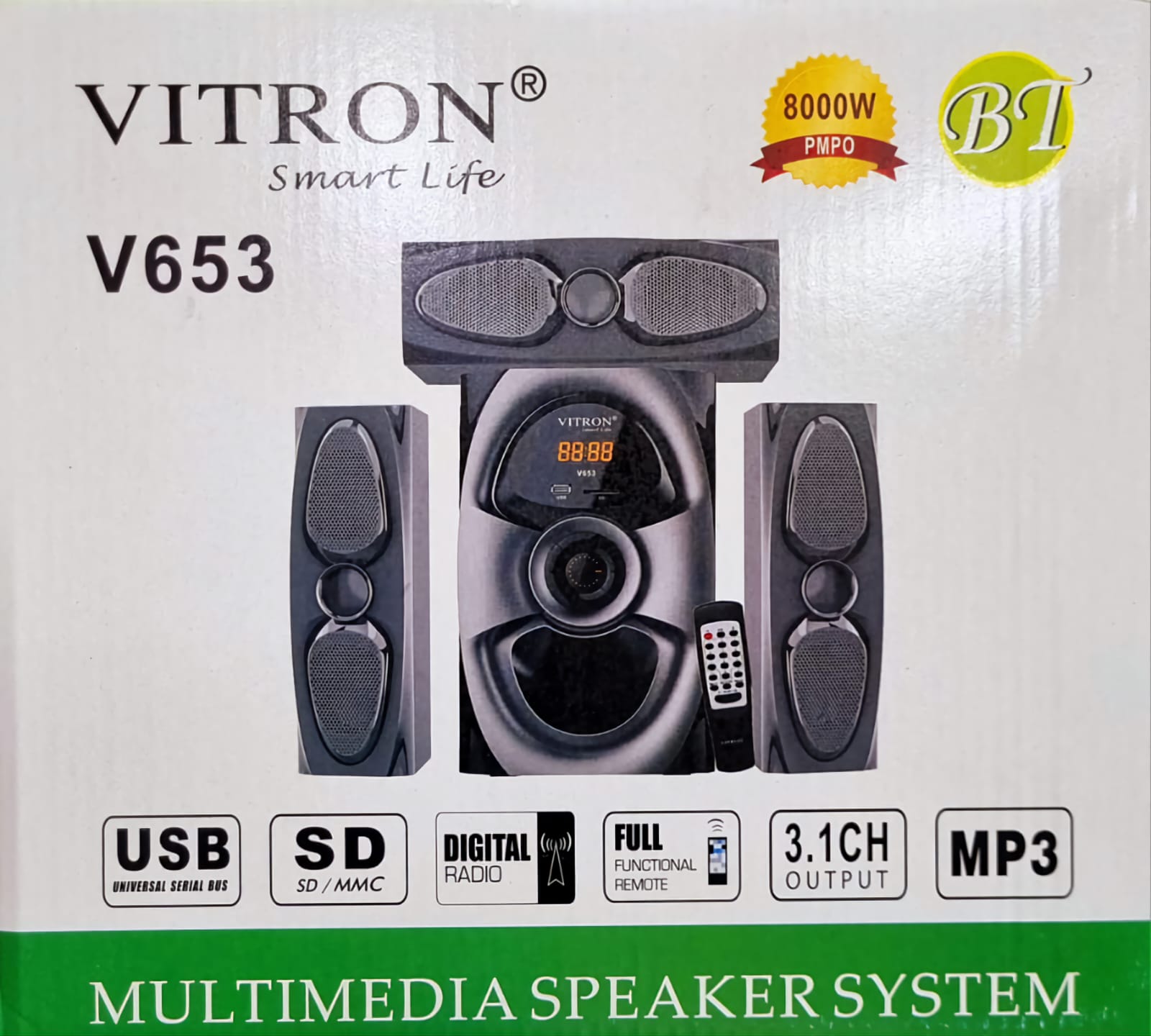 VITRON V653 HOME THEATRE SPEAKER SYSTEM