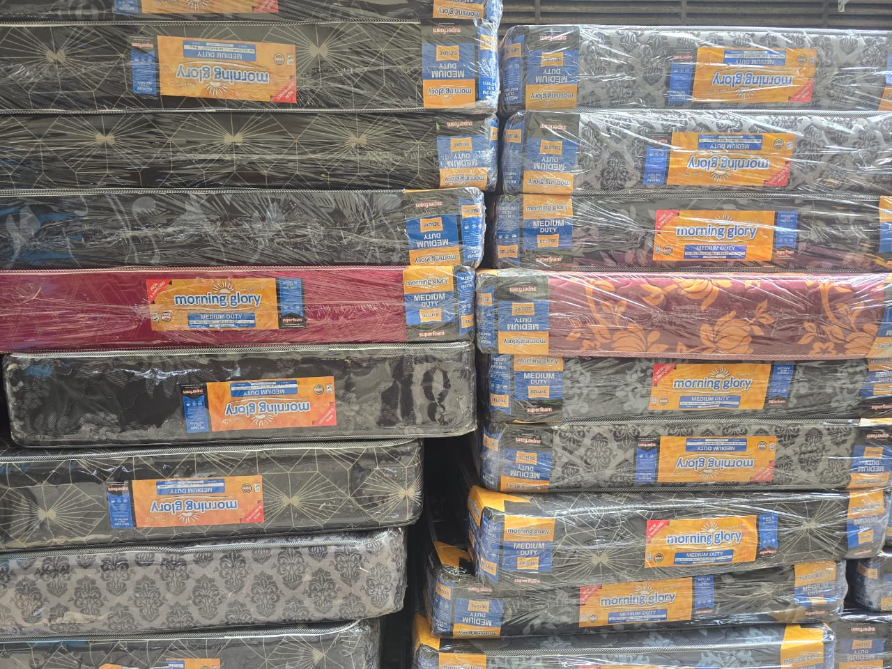 10 INCH SUPERFOAM MORNING GLORY QUILTED MATTRESS