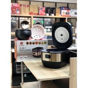 HANMAC 12 In 1 Multi Cooker 5.5L Electric Pressure Cooker