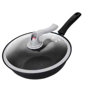 32 CM NON STICK DEEP PAN WITH LID