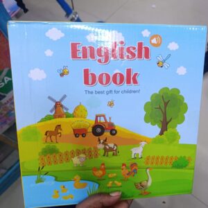 English Sound Book for Kids Battery Operated Learning Book – Interactive Educational Audio Book for Children