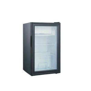 Premier 55L Showcase Refrigerator | Glass Door Display Fridge for Drinks and Snacks