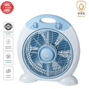 URK Desk Fan Table Fan - Electric Cooling Fan