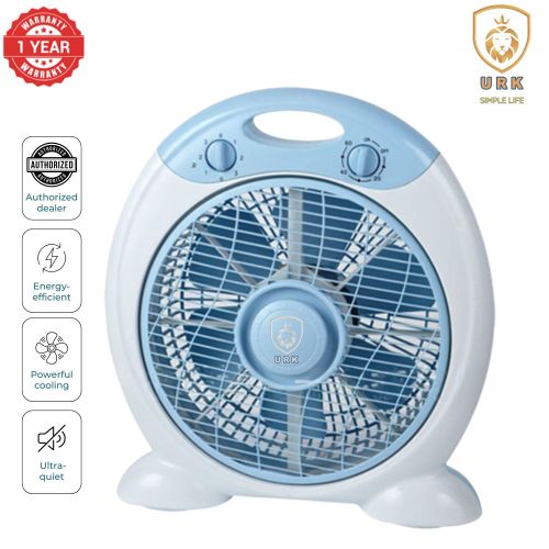 URK Desk Fan Table Fan - Electric Cooling Fan