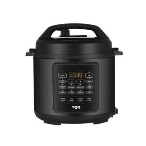 Von 8L Electric Pressure Cooker – Stainless Steel Inner Pot | Multi-Function Digital Cooker