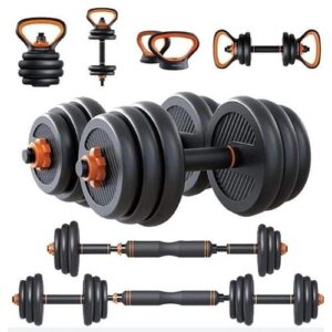 50Kg 6in1 Dumbbell/Kettlebell -Kettlebell -Barbell -Dumbbell