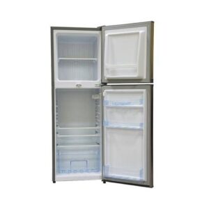 Primdale 168L Double Door Refrigerator | Large Capacity Silver Fridge