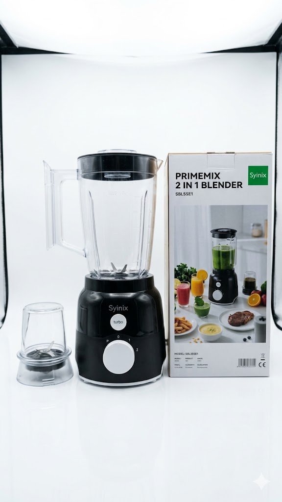 Syinix 350W Blender – Powerful Multi-Purpose Kitchen Blender for Smoothies, Juices & Food Processing