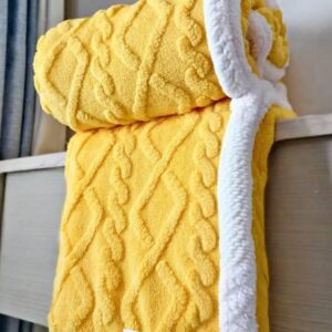 Sharper Fleece Woolen Blanket 6x7 – Extra Warm Soft Winter Blanket for Comfort & Cozy Sleep