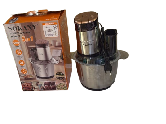Sokany 3L 5-in-1 Electric Chopper