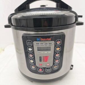Electromate Electric Pressure Cooker – Multi-Function Digital Pressure Cooker for Fast & Healthy Cooking