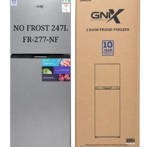 Gnix FR-277-NF 247L No Frost Double Door Refrigerator