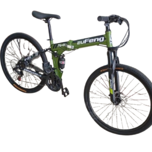 26-Inch Foldable Bicycle – Portable Adult Mountain Bike with Strong Frame