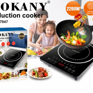 Sokany Single Plate Induction Cooker – Fast Heating Portable Electric Hot Plate
