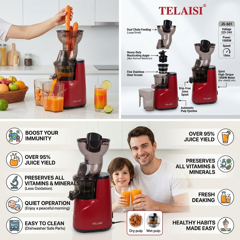 TELAISI 1000W Juicer Machine - Image 2