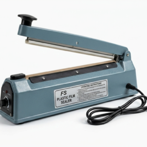 FS-300 Impulse Sealer Machine | 300mm Handheld Heat Bag Sealing Machine for PE & PP Plastic Packaging Sealer