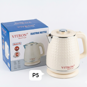Vitron P5 Electric Water Kettle 2.0L – Fast Boiling Stainless Steel Hot Water Boiler