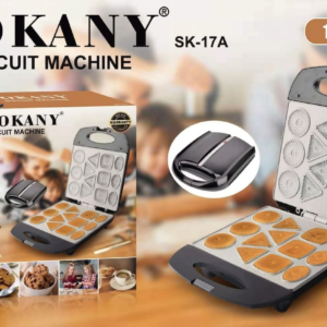 Sokany Cake & Biscuits Machine – Fast Heating Electric Snack Maker