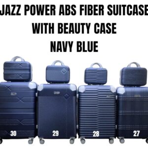 Hard Shell Suitcases| 4 In 1 JAZZ ABS Fiber Suitcase with Beauty Case – DH2322 Size 29
