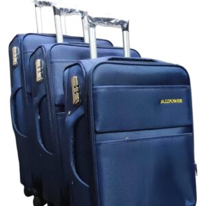 JAZZ POWER 3 in 1 Fabric Suitcase Set