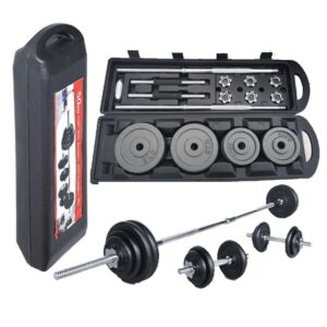 York 50kg Dumbbell Set | Adjustable Weight Training Set