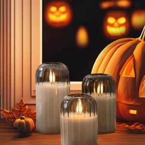 3-in-1 Advanced Glass LED Decor Candle